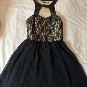 Trixxi Black and Lace dress size 5